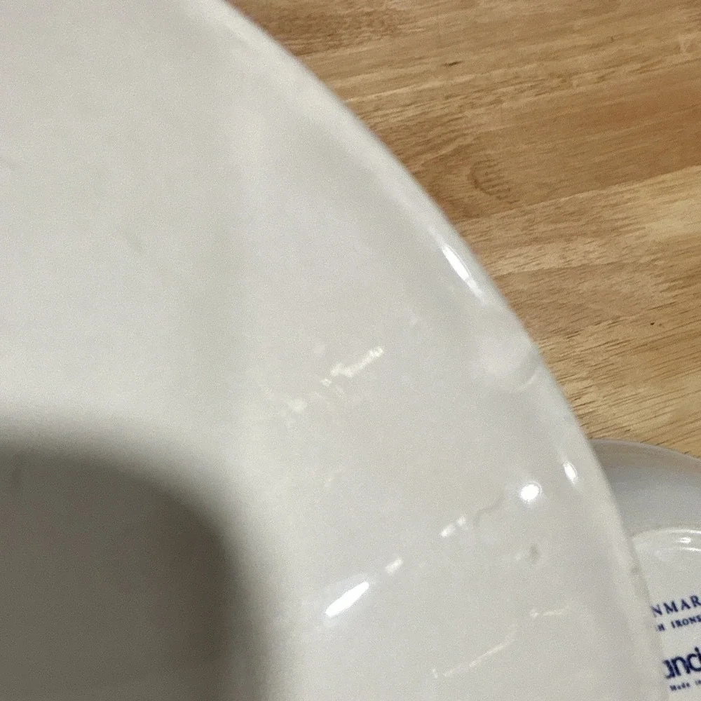 Franciscan Denmark Ironstone Cereal Bowls, Blue/White Floral, 7 in, Set of 2